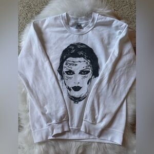 Taylor Swift and Post Malone TTPD crewneck
